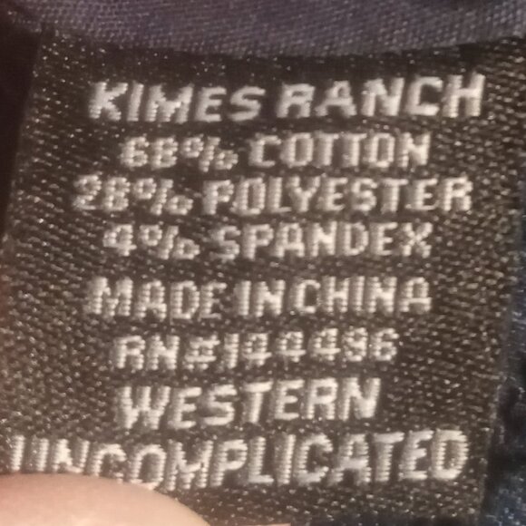 Kimes Ranch Women's DNM-51 Hooded Denim Jacket M - Picture 7 of 11